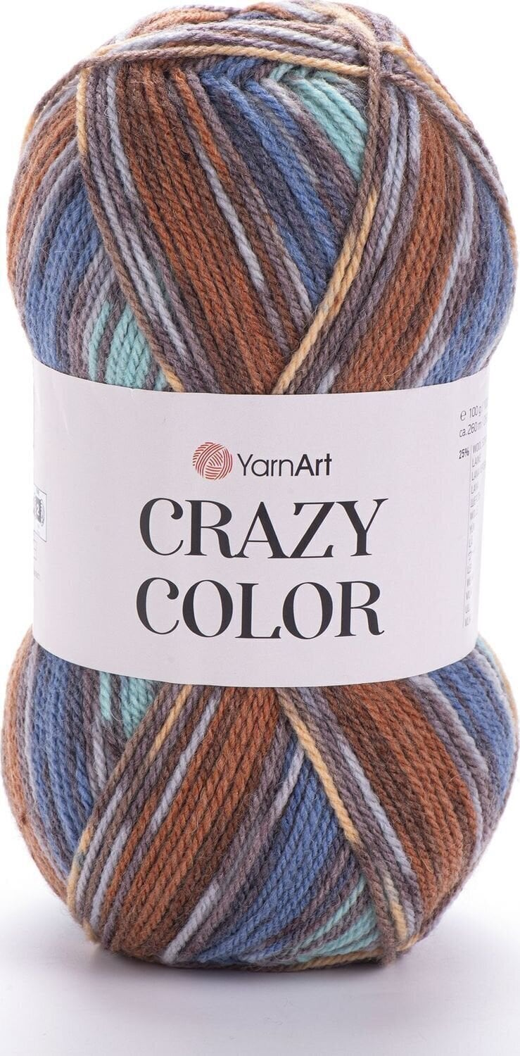 Kudumislõng Yarn Art Crazy Color 175 Kudumislõng