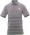 Chemise polo Adidas Ultimate365 Heathered Stripe Polo Golf Homme Grey Five Heather/Hi-Res Yellow M