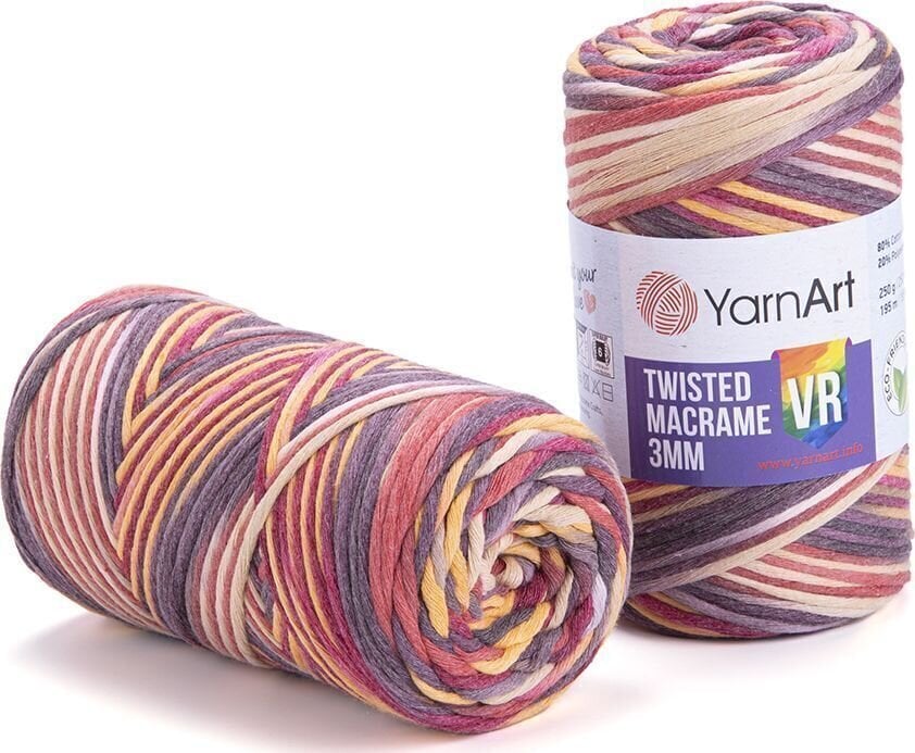Κορδόνι Yarn Art Twisted Macrame 3 mm VR 195 m 923 Κορδόνι