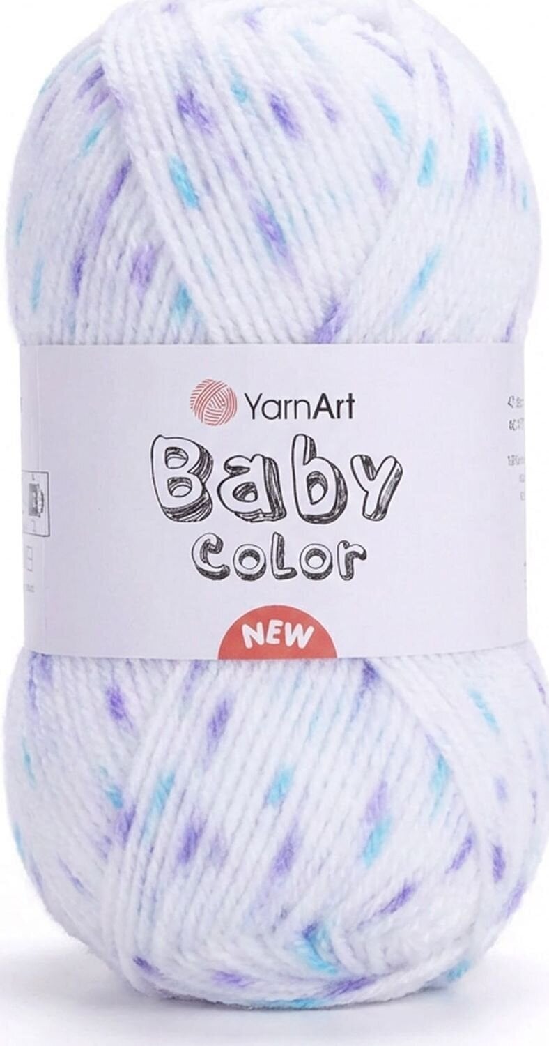 Filati per maglieria Yarn Art Baby Color New 201 Filati per maglieria