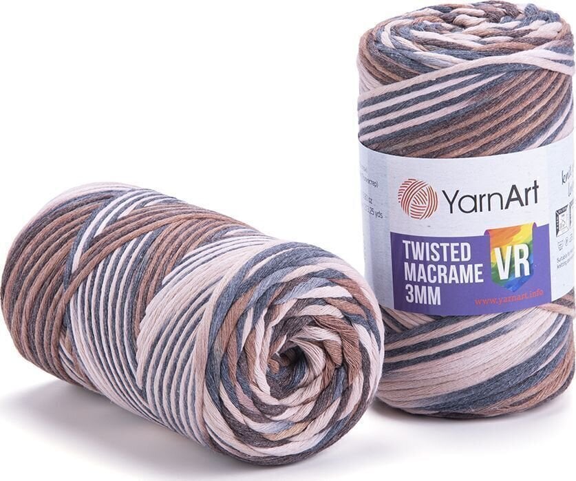 Touw Yarn Art Twisted Macrame 3 mm VR 195 m 928 Touw