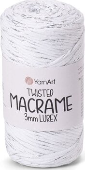Nöör Yarn Art Twisted Macrame 3mm Lurex 190 m 751 Nöör - 1