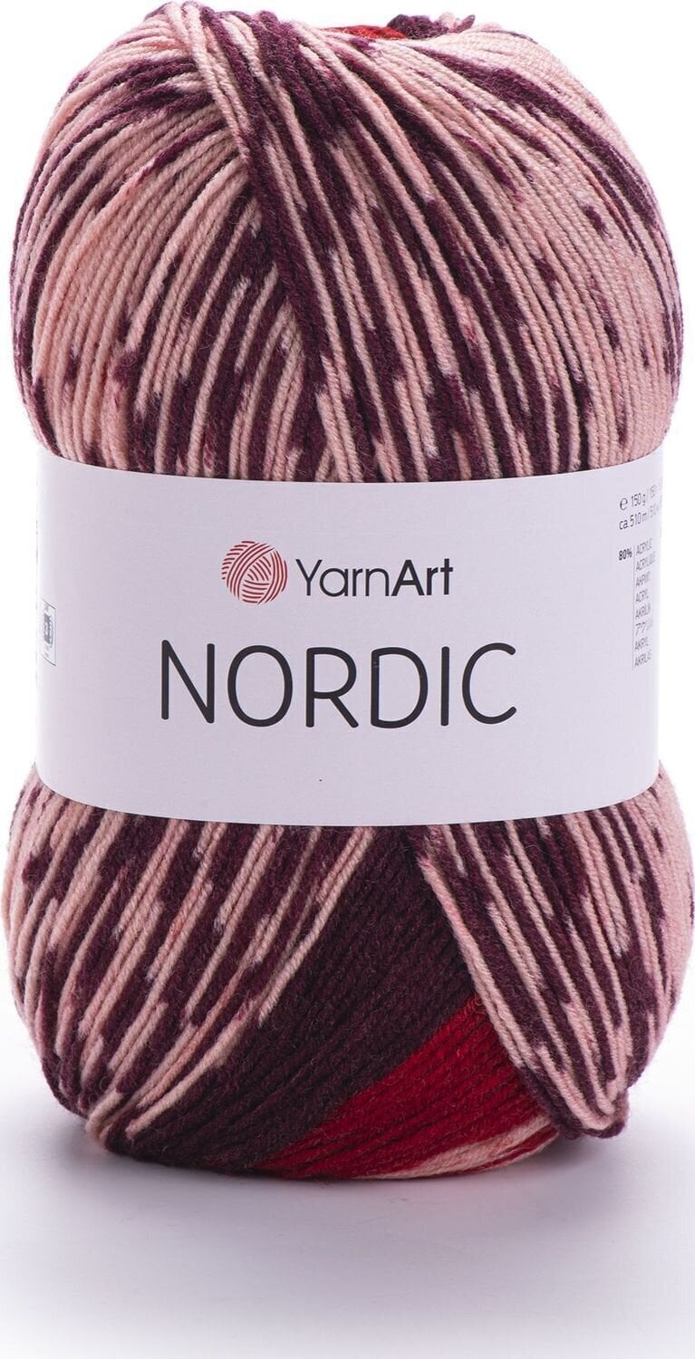 Mezgimo siūlai Yarn Art Nordic 664 Mezgimo siūlai