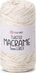 Schnur Yarn Art Twisted Macrame 3mm Lurex 190 m 752 Schnur