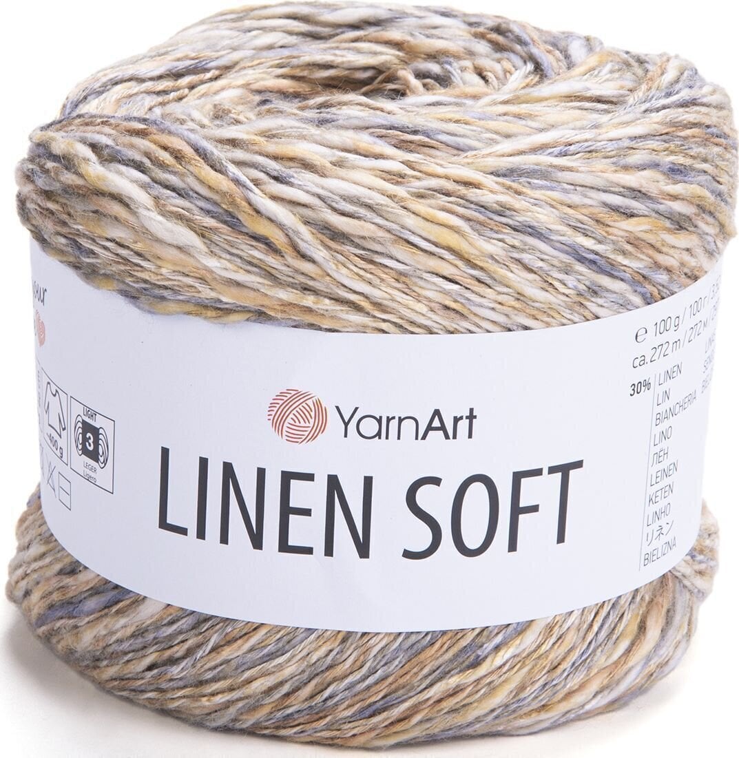 Kudumislõng Yarn Art Linen Soft 7407 Kudumislõng