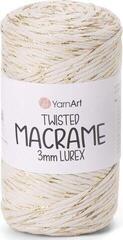 Touw Yarn Art Twisted Macrame 3mm Lurex 190 m 753 Touw