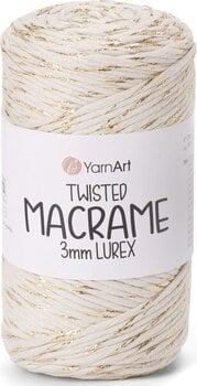 Touw Yarn Art Twisted Macrame 3mm Lurex 190 m 753 Touw - 1