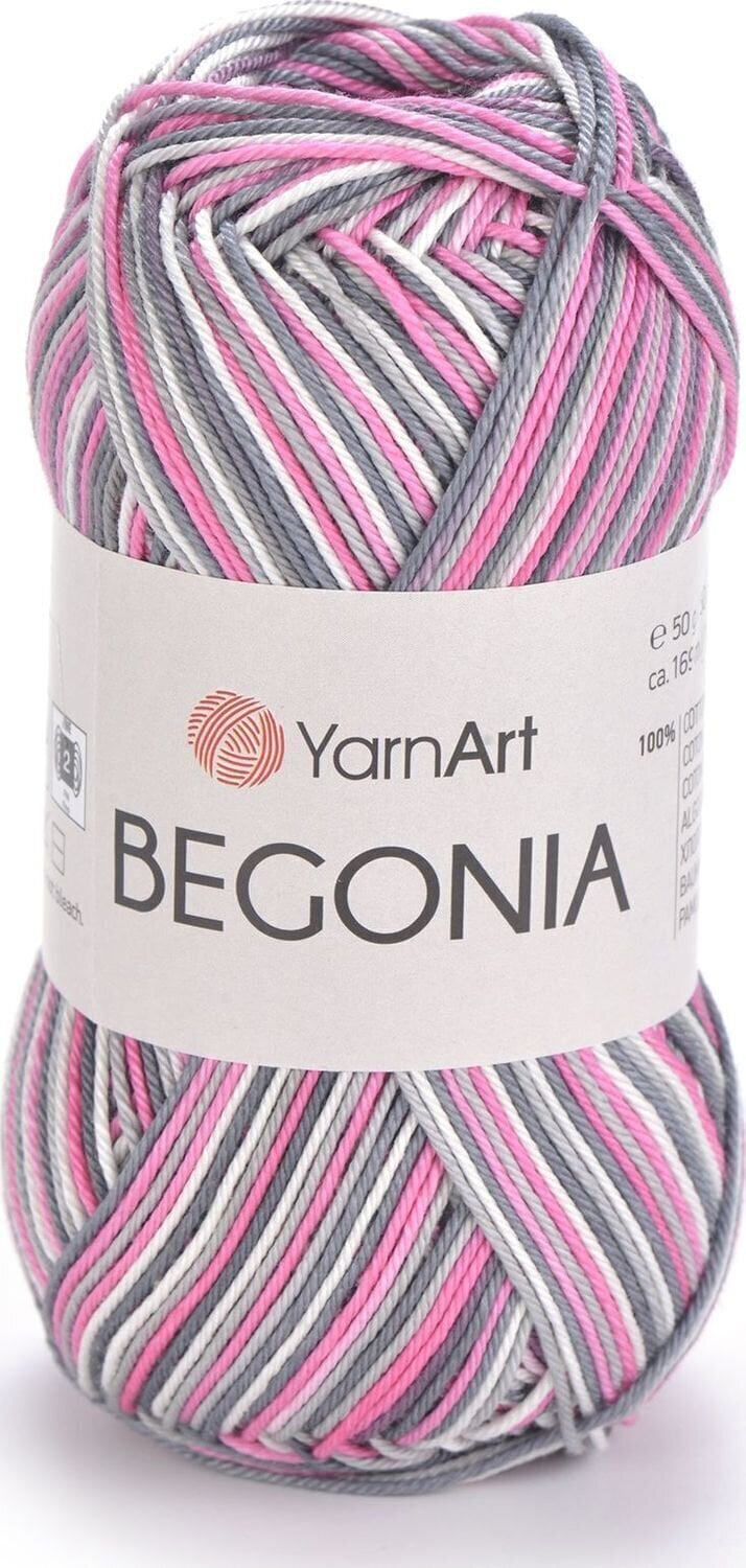 Pletacia priadza Yarn Art Begonia  Melange 504 Pletacia priadza