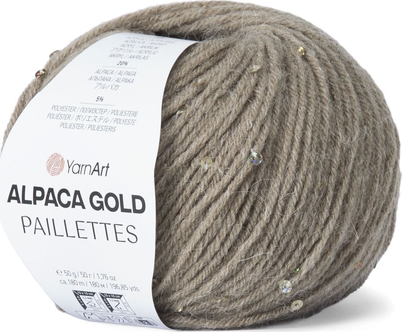 Pletacia priadza Yarn Art Alpaca Gold Paillettes 9316 Pletacia priadza