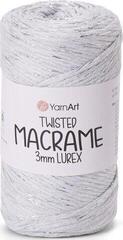 Schnur Yarn Art Twisted Macrame 3mm Lurex 190 m 756 Schnur