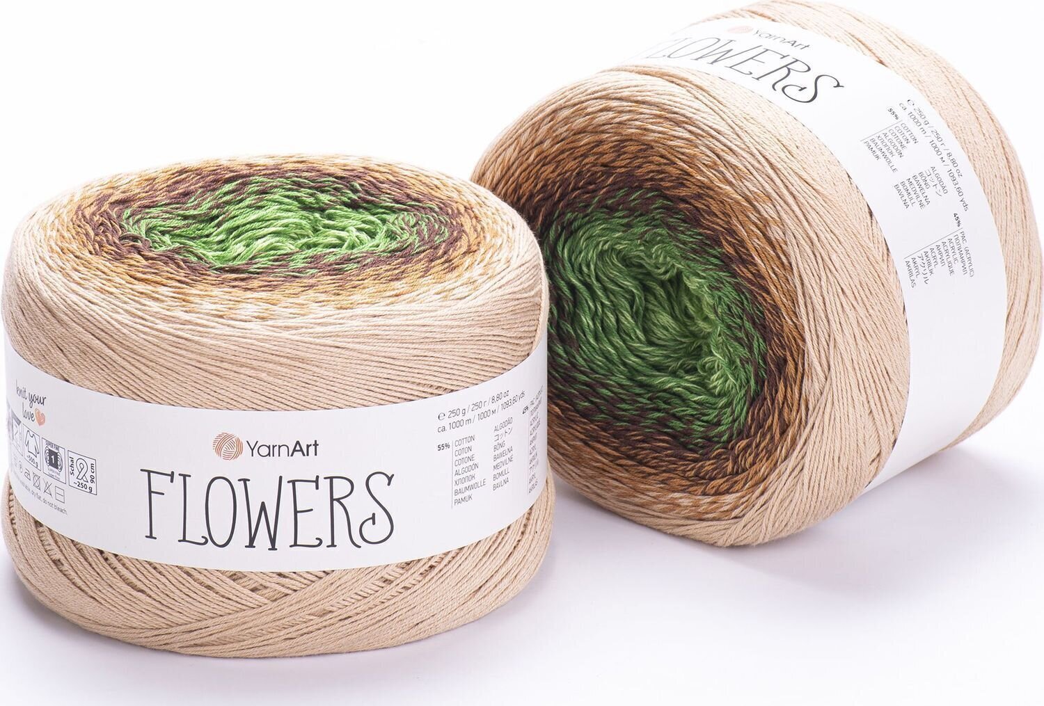 Kudumislõng Yarn Art Flowers 308 Kudumislõng