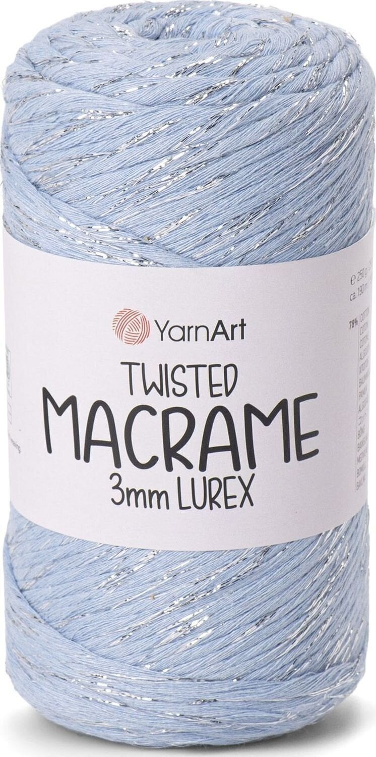 Nöör Yarn Art Twisted Macrame 3mm Lurex 190 m 760 Nöör