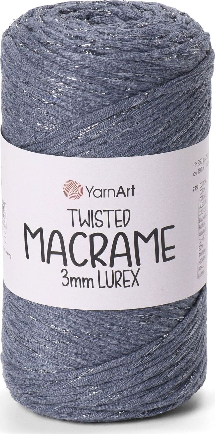 Konac Yarn Art Twisted Macrame 3mm Lurex 190 m 761 Konac