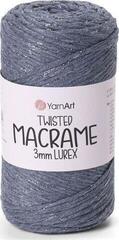 Schnur Yarn Art Twisted Macrame 3mm Lurex 190 m 761 Schnur