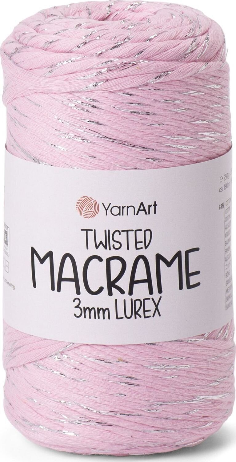 Konac Yarn Art Twisted Macrame 3mm Lurex 190 m 762 Konac