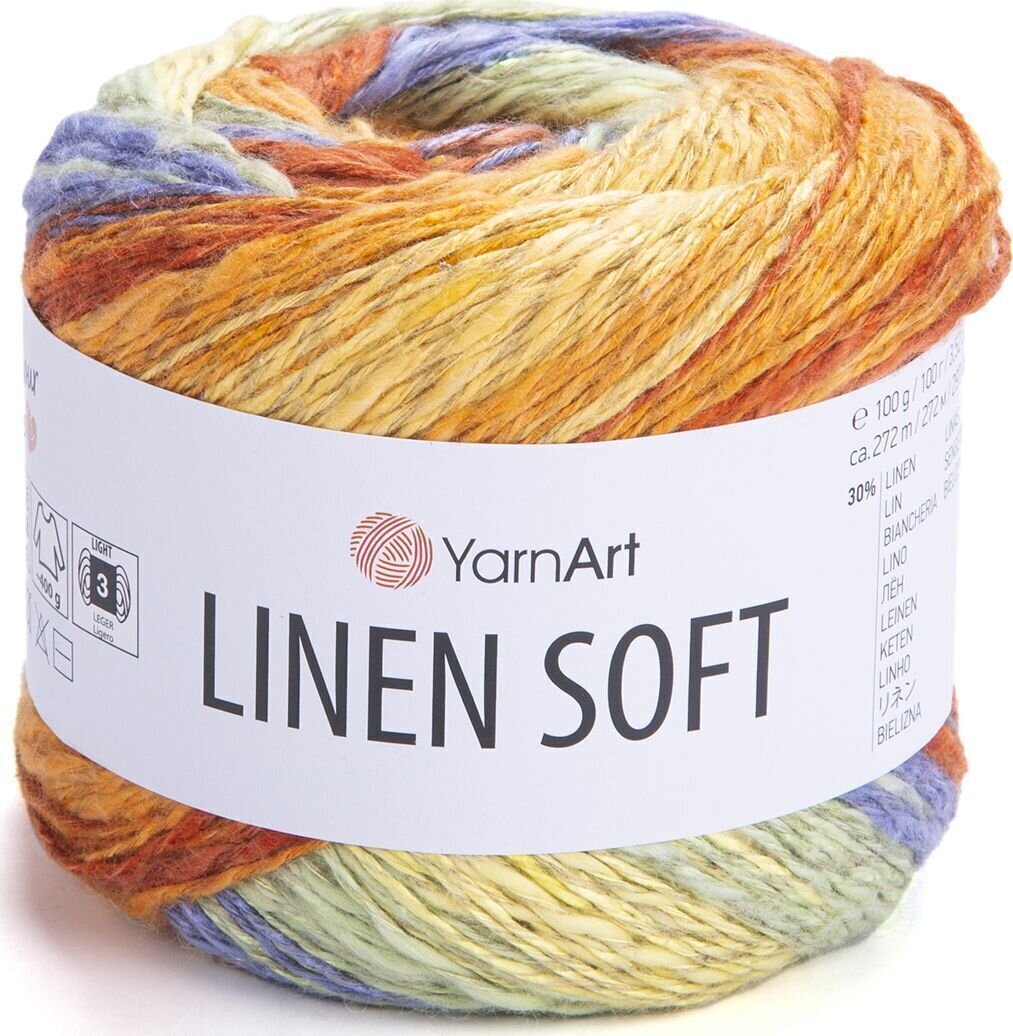 Kudumislõng Yarn Art Linen Soft 7412 Kudumislõng