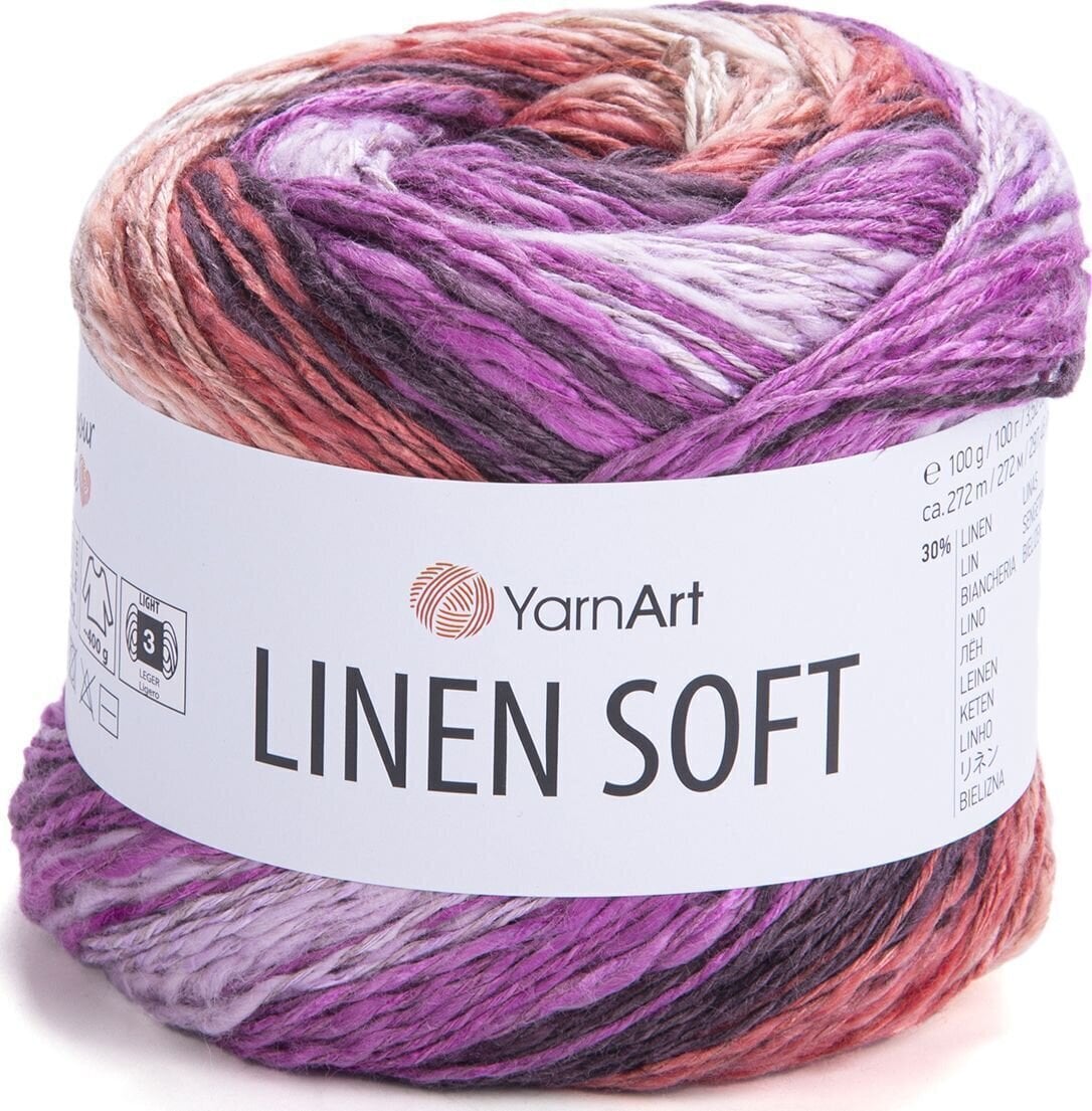 Knitting Yarn Yarn Art Linen Soft 7413 Knitting Yarn