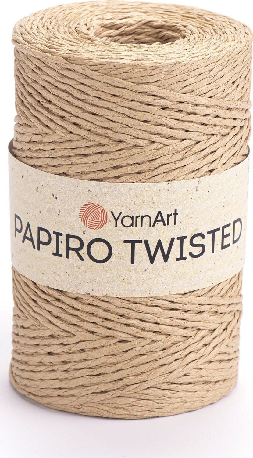 Strikkegarn Yarn Art Papiro Twisted 1302 Strikkegarn