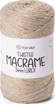 Touw Yarn Art Twisted Macrame 3mm Lurex 190 m 768 Touw - 1