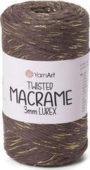 Schnur Yarn Art Twisted Macrame 3mm Lurex 190 m 769 Schnur