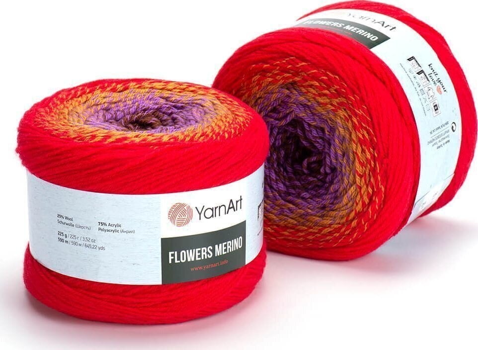 Strikkegarn Yarn Art Flowers Merino 541 Strikkegarn