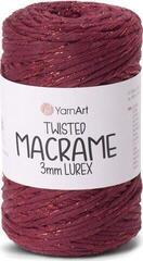 Nöör Yarn Art Twisted Macrame 3mm Lurex 190 m 781 Nöör