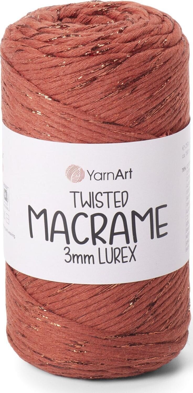 Touw Yarn Art Twisted Macrame 3mm Lurex 190 m 785 Touw