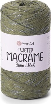 Nöör Yarn Art Twisted Macrame 3mm Lurex 190 m 787 Nöör - 1
