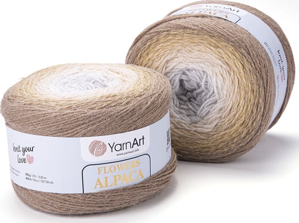 Filati per maglieria Yarn Art Flowers Alpaca 407 Filati per maglieria