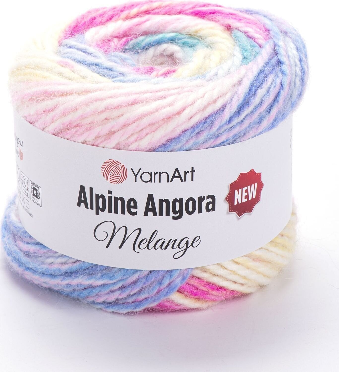Kudumislõng Yarn Art Alpine Angora Melange "New 6402 Kudumislõng