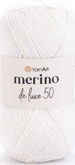Pletacia priadza Yarn Art Merino De Luxe 501 Pletacia priadza
