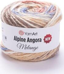 Pletacia priadza Yarn Art Alpine Angora Melange "New 6411 Pletacia priadza