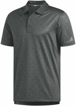 Camiseta polo Adidas Pine Cone Critter Printed Mens Polo Shirt Carbon Black M - 1