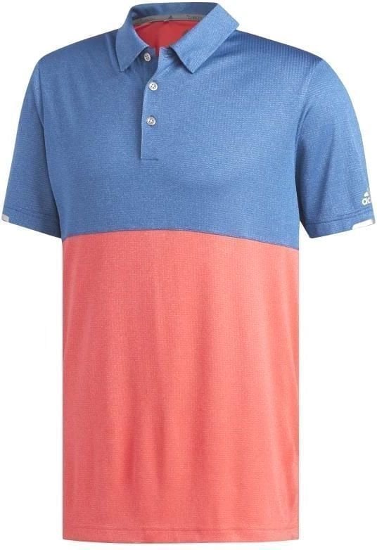 Polo majice Adidas Cch Heathered Competition Mens Polo Marine/Red/Red M