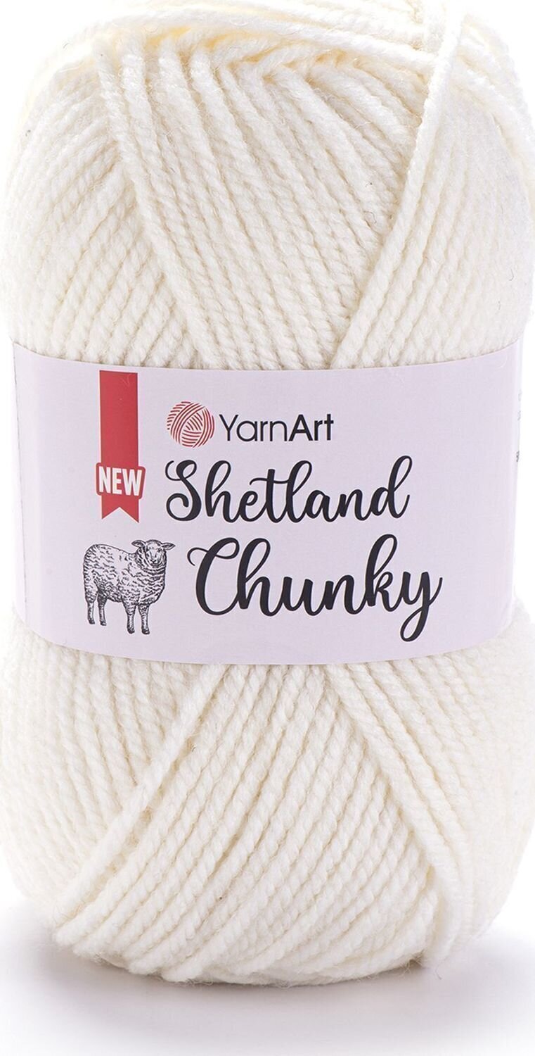 Pletacia priadza Yarn Art Shetland Chunky 601 Pletacia priadza