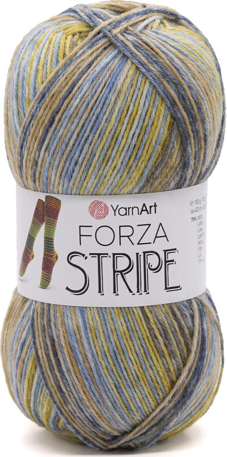 Pređa za pletenje Yarn Art Forza Stripe 2807 Pređa za pletenje