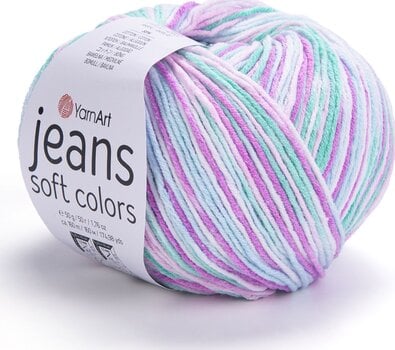 Adīšanas dzija Yarn Art Jeans Soft Colors 6202 Adīšanas dzija - 1