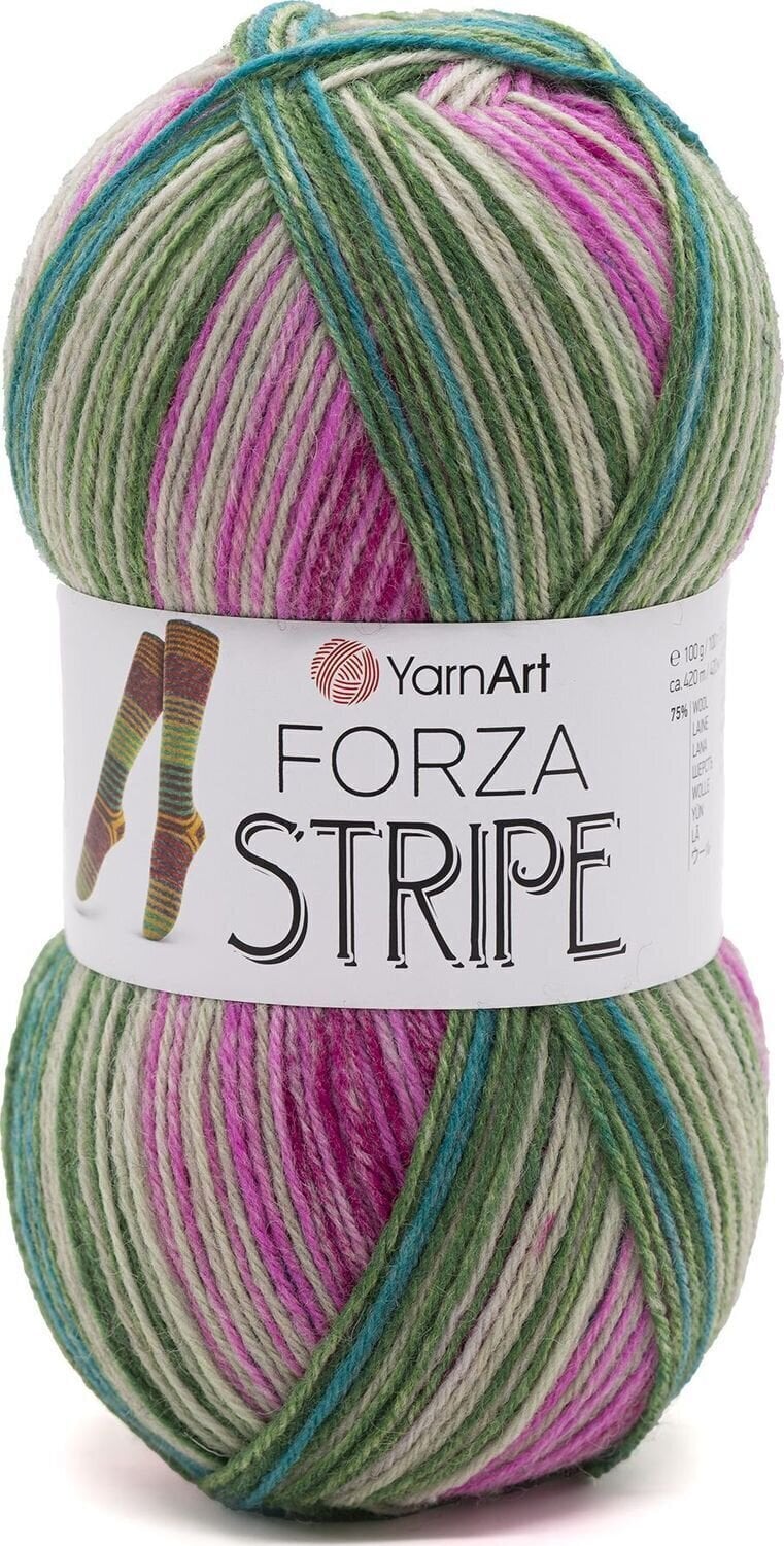 Pređa za pletenje Yarn Art Forza Stripe 2808 Pređa za pletenje