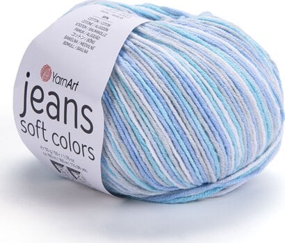 Adīšanas dzija Yarn Art Jeans Soft Colors 6203 Adīšanas dzija - 1