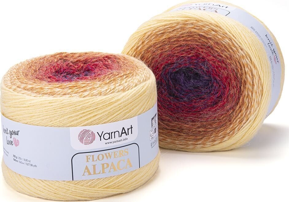 Filati per maglieria Yarn Art Flowers Alpaca 418 Filati per maglieria