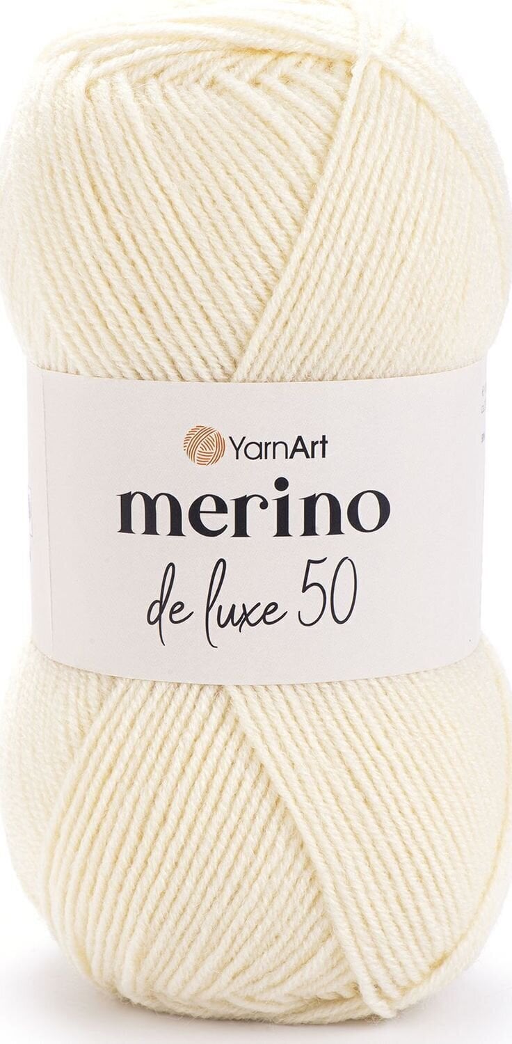 Strikkegarn Yarn Art Merino De Luxe 7003 Strikkegarn