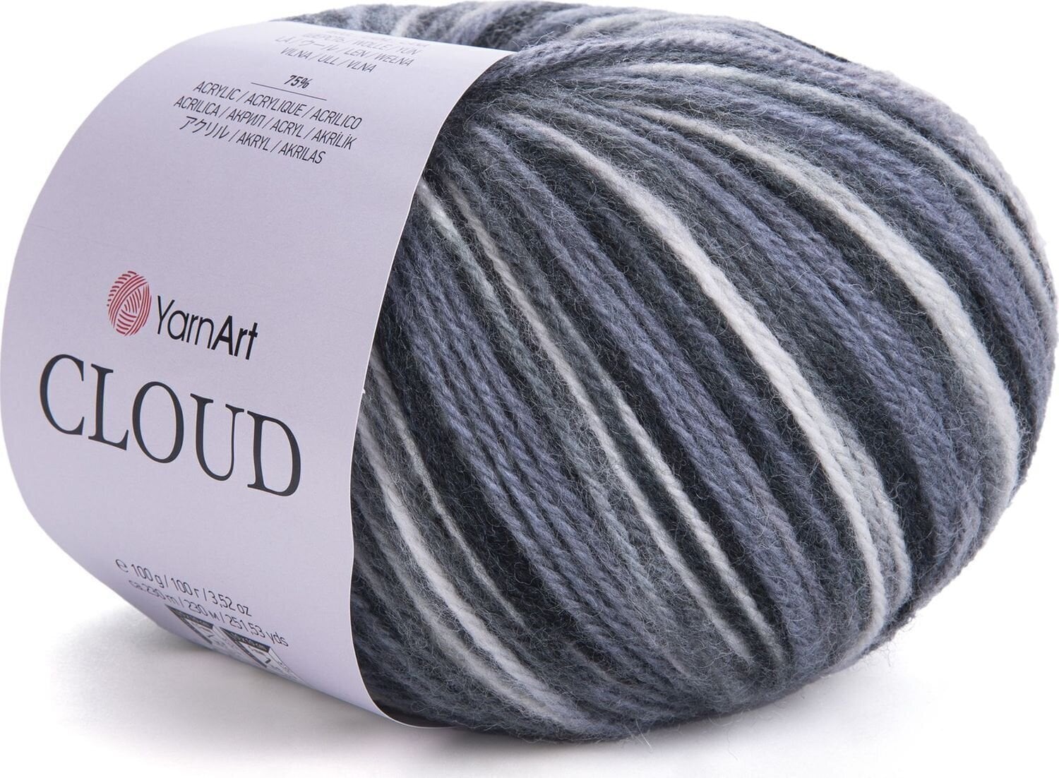 Fil à tricoter Yarn Art Cloud 5301 Fil à tricoter
