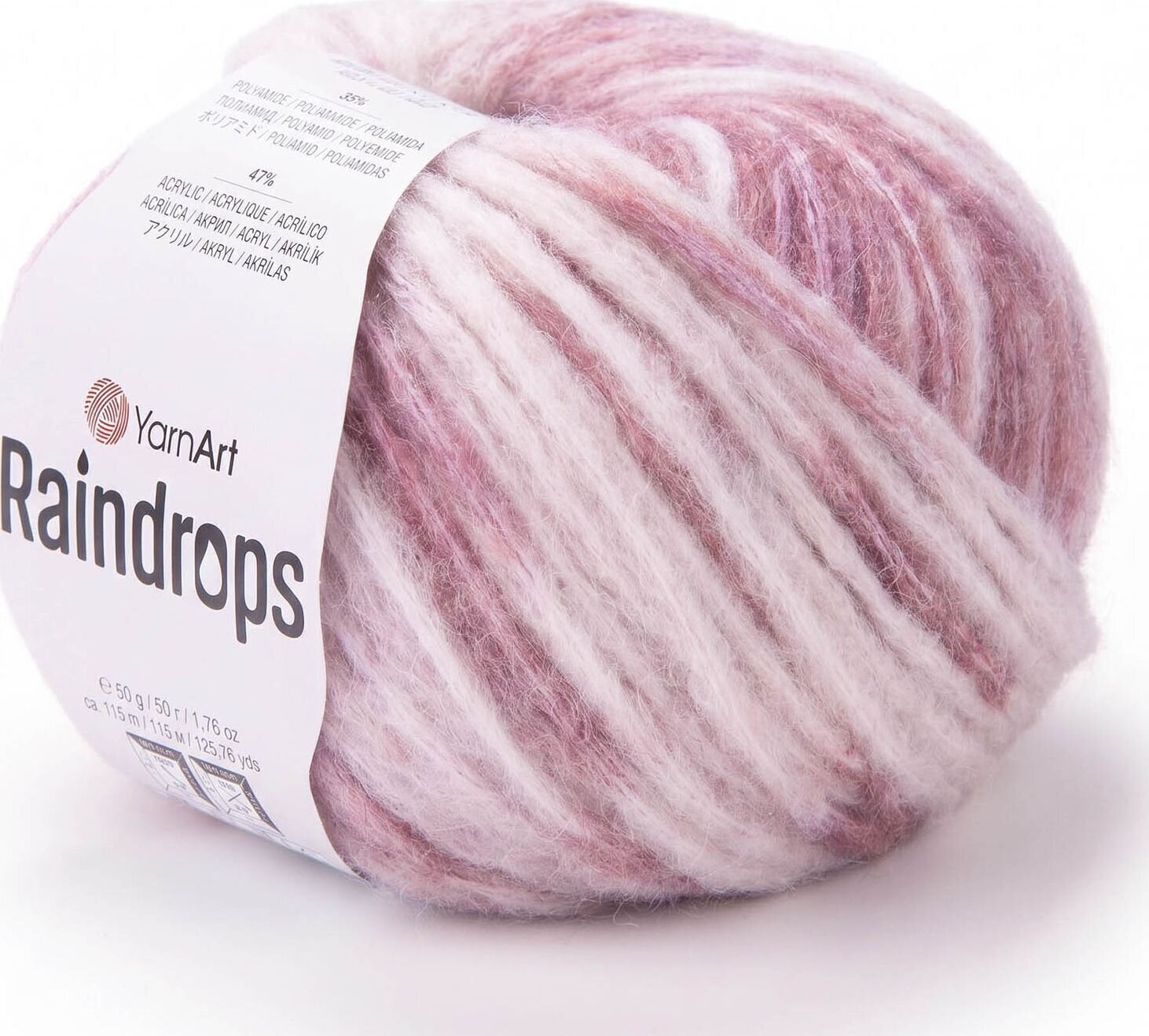 Adīšanas dzija Yarn Art Raindrops 2905 Adīšanas dzija