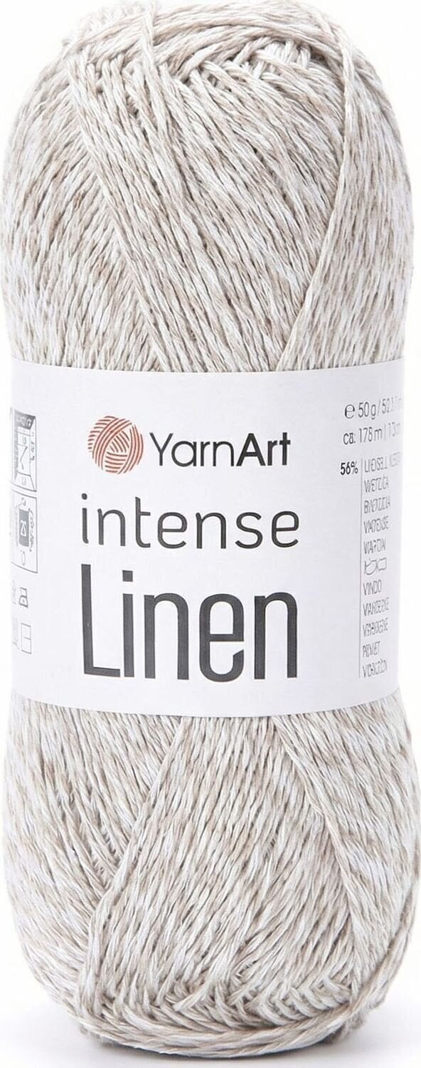 Плетива прежда Yarn Art Intense Linen 4100 Плетива прежда