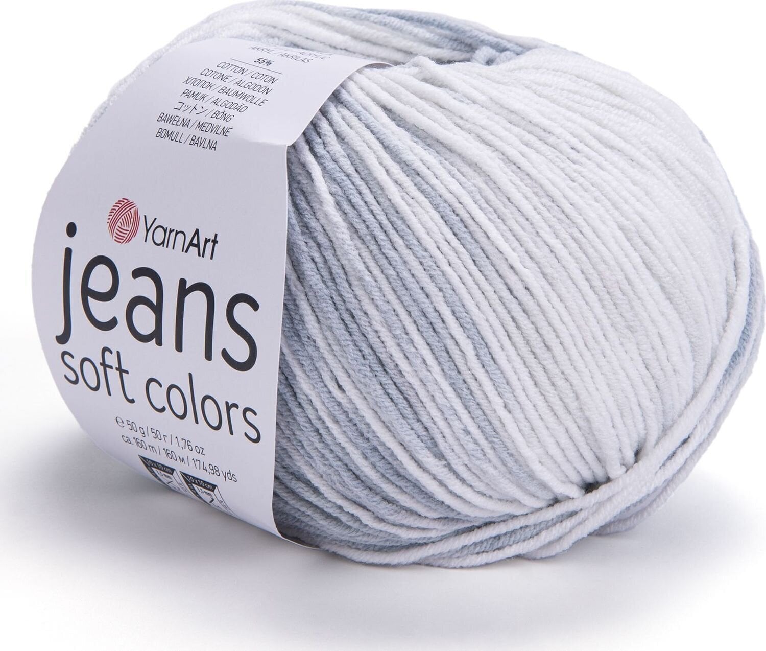 Pređa za pletenje Yarn Art Jeans Soft Colors 6208 Pređa za pletenje