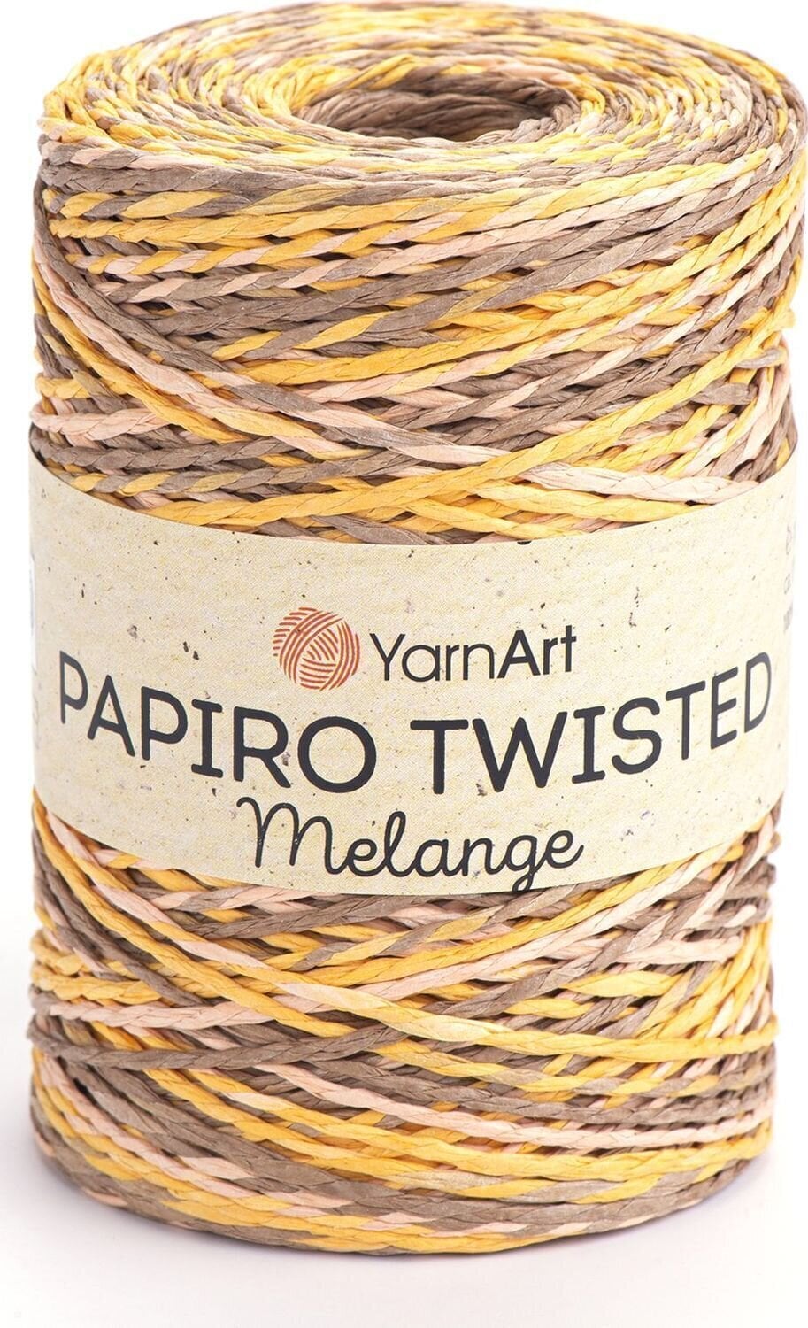 Kudumislõng Yarn Art Papiro Twisted Melange 2308 Kudumislõng