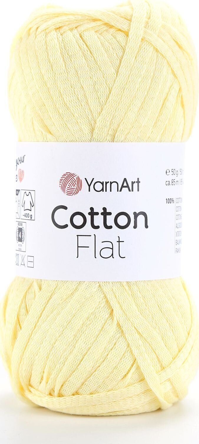 Kötőfonal Yarn Art Cotton Flat 6717 Kötőfonal