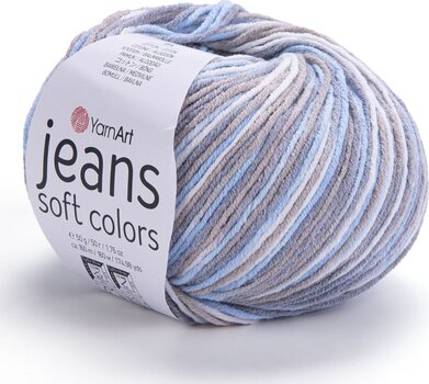 Adīšanas dzija Yarn Art Jeans Soft Colors 6210 Adīšanas dzija - 1