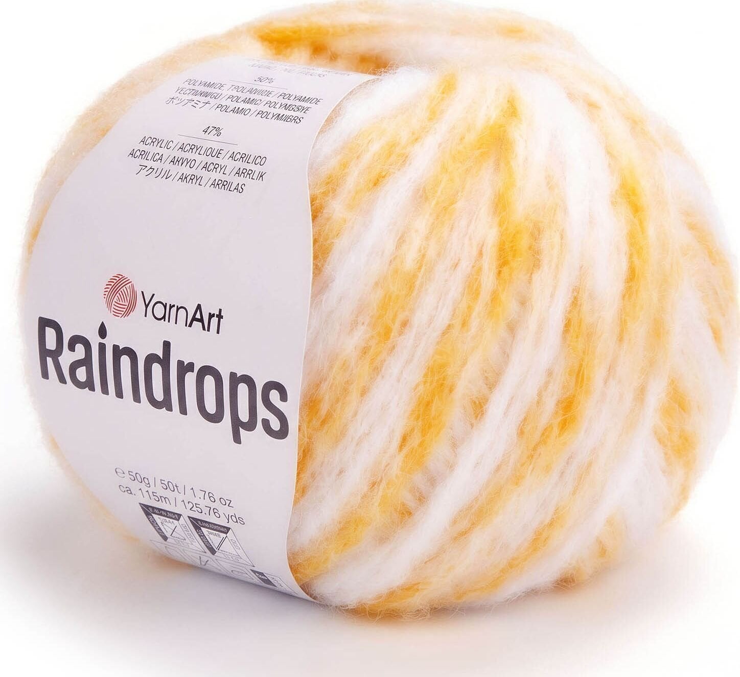 Adīšanas dzija Yarn Art Raindrops 2910 Adīšanas dzija