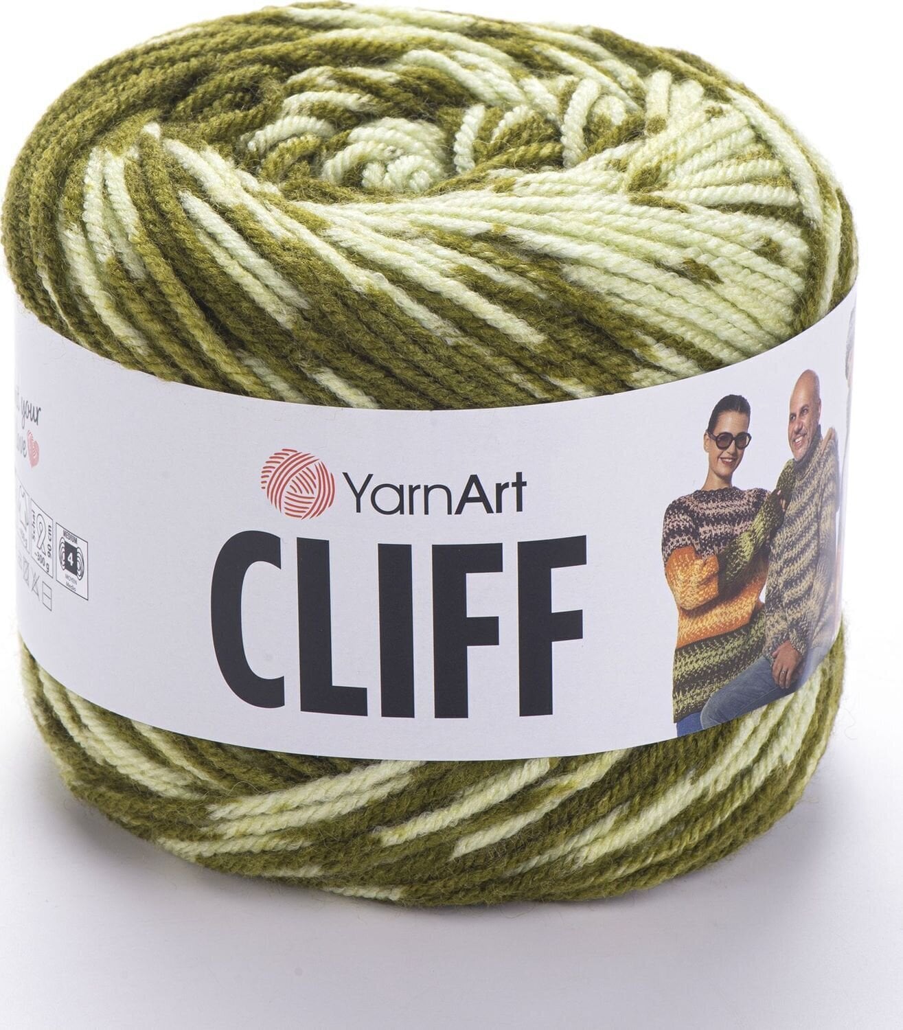 Pletacia priadza Yarn Art Cliff 8308 Pletacia priadza